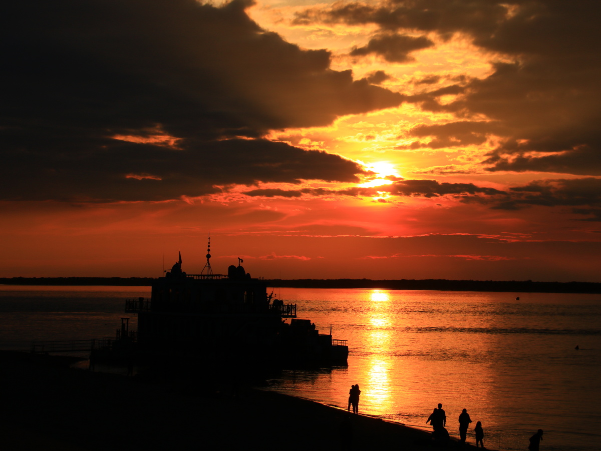 祖国东极抚远的夕阳之约