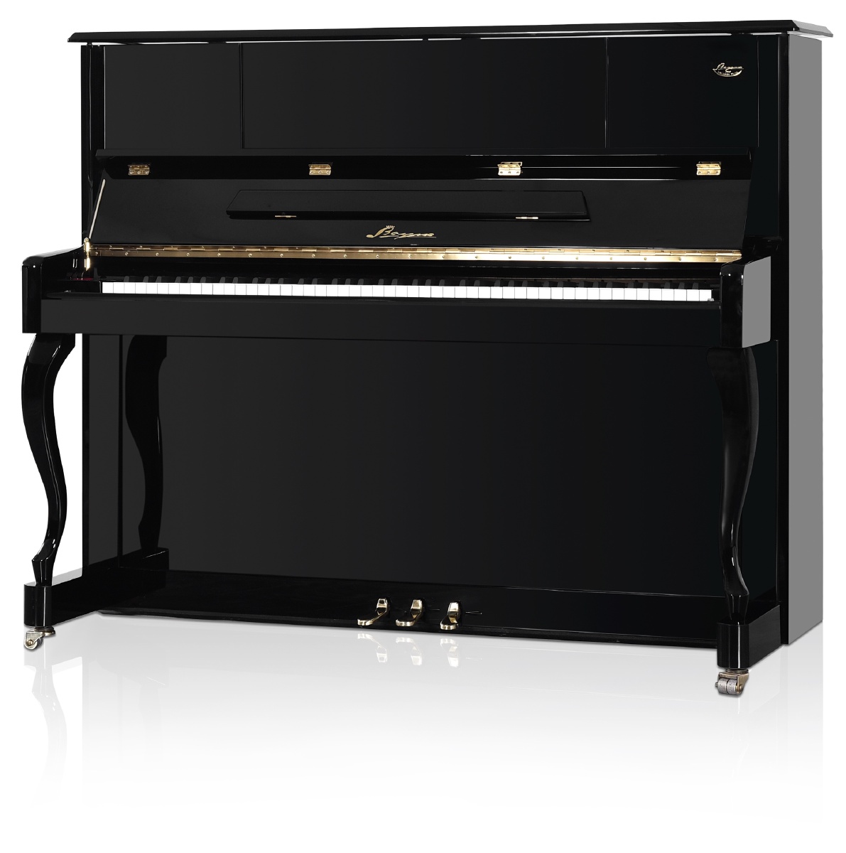 黑色亮光钢琴
