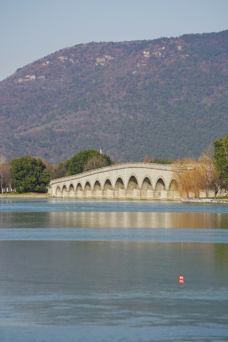 冬日常熟尚湖美景