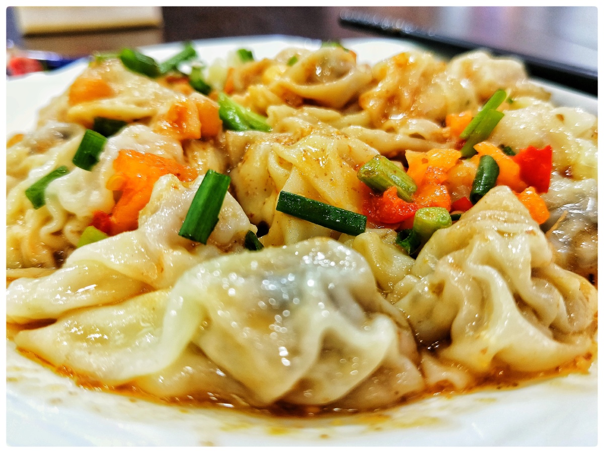 干拌虾仁小馄饨