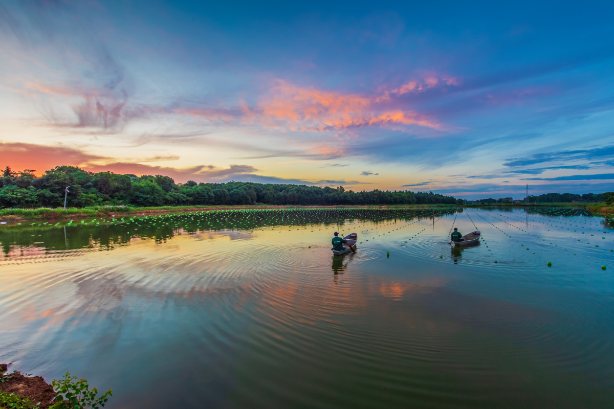 天光云影 摄于江西万年县湖云乡
