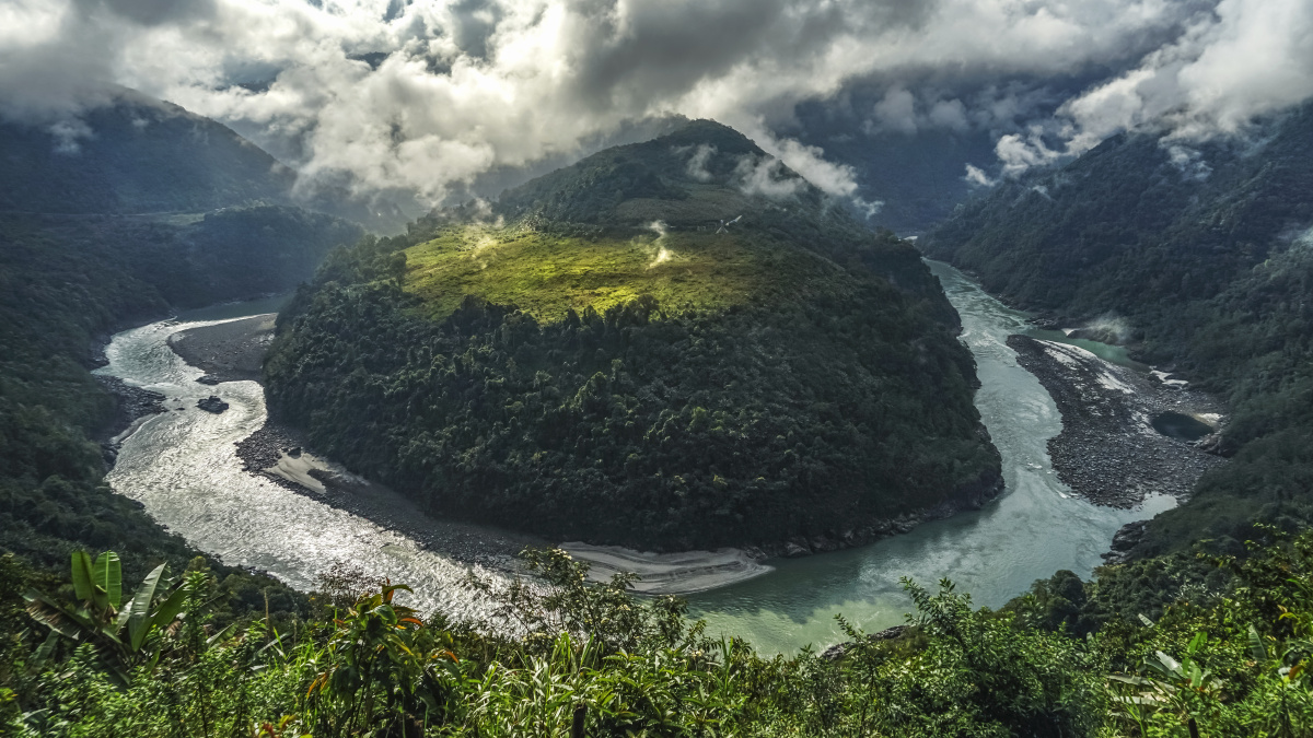 澜沧江墨脱大峡谷