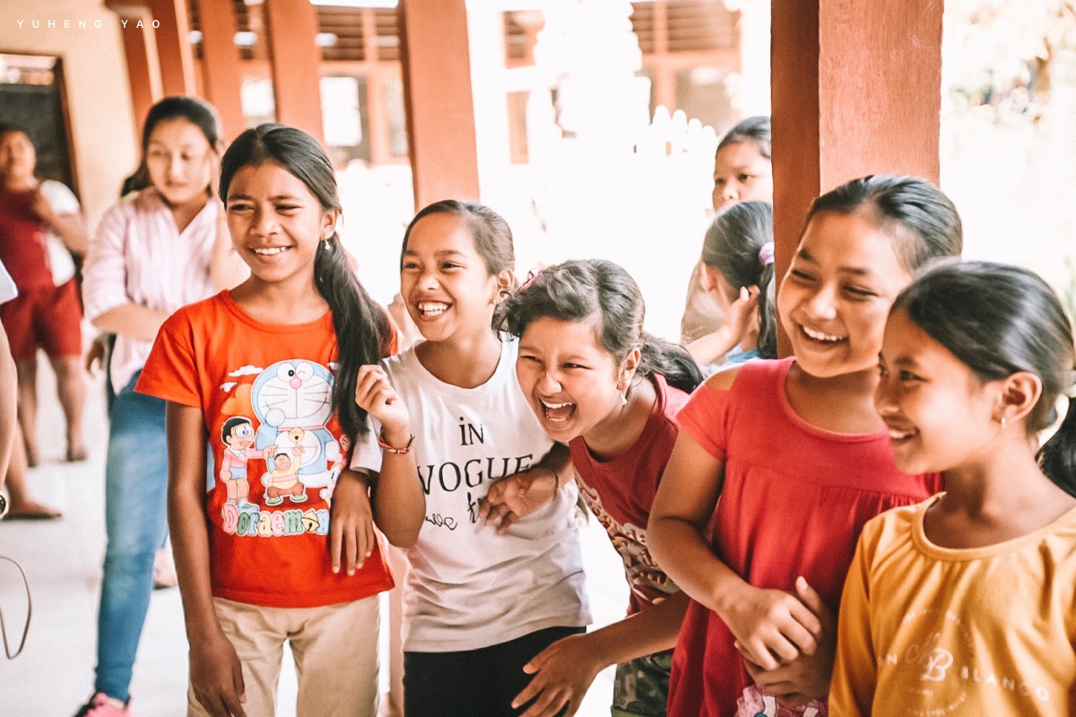 印尼希望小学的孩子