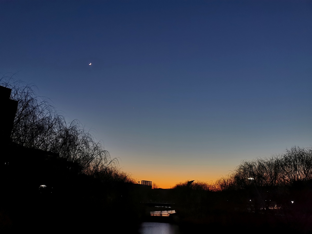 夜晚,是一片安详