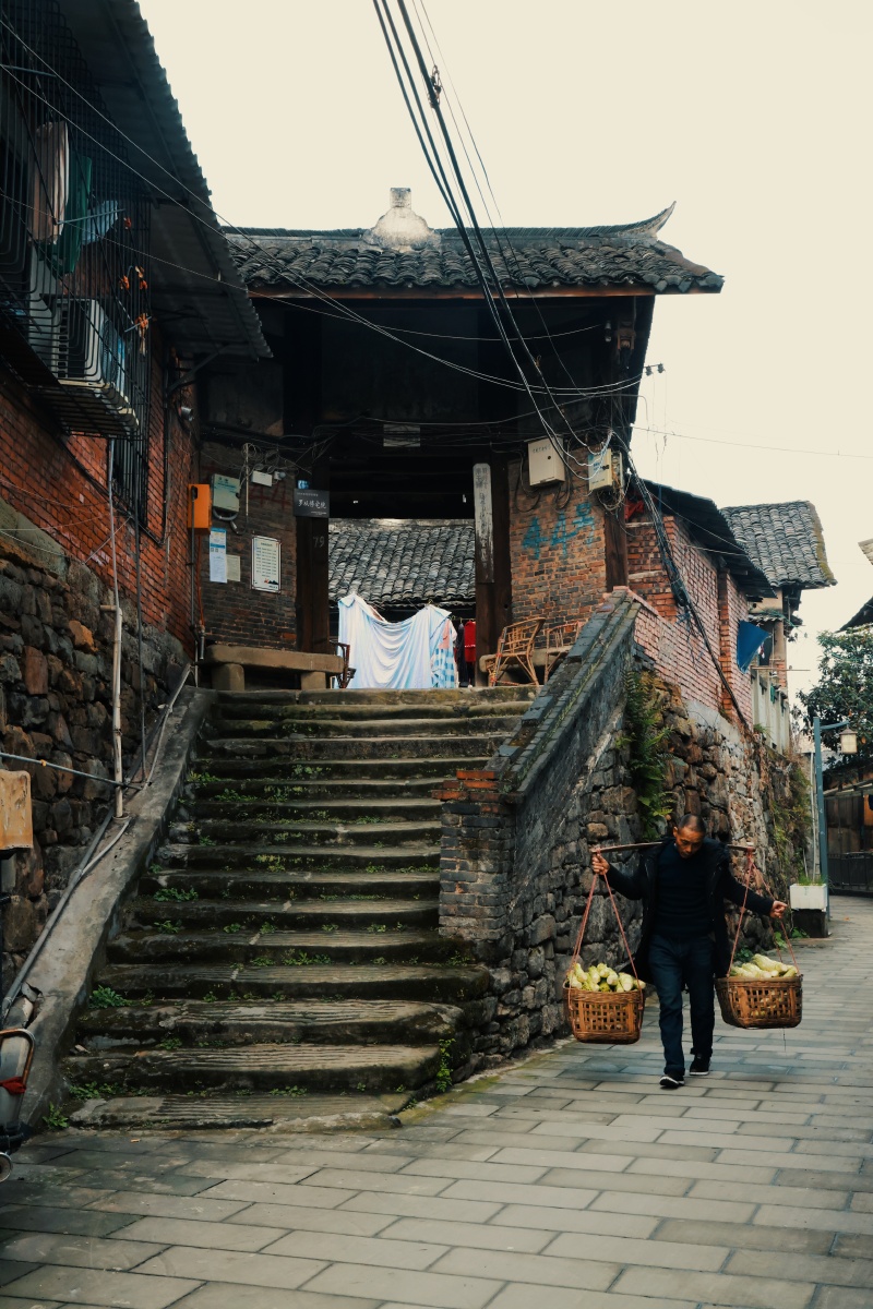 我的故乡四川自贡贡井老街子