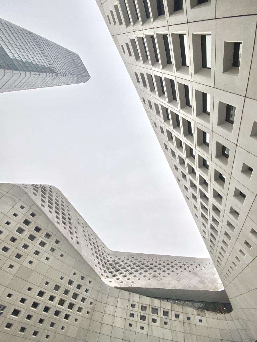 点线面构成的建筑营造最优美的空间