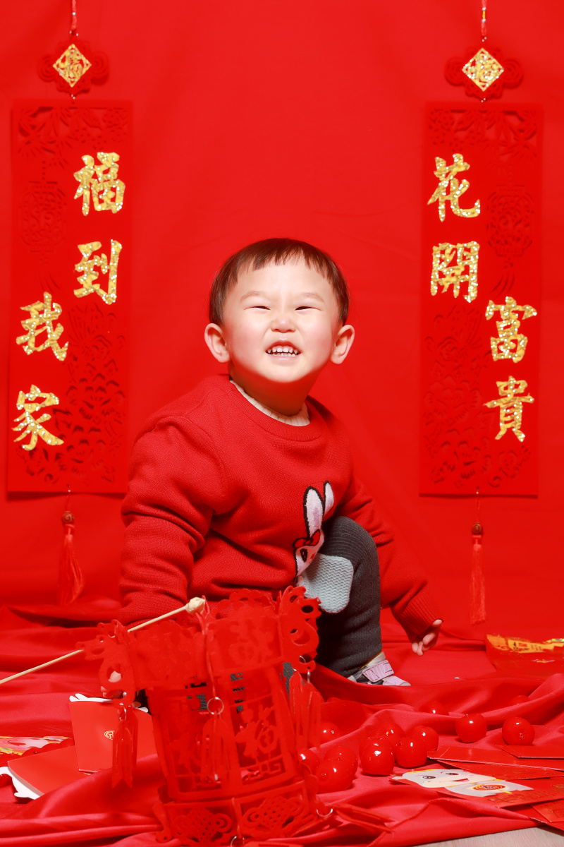 萌娃过大年