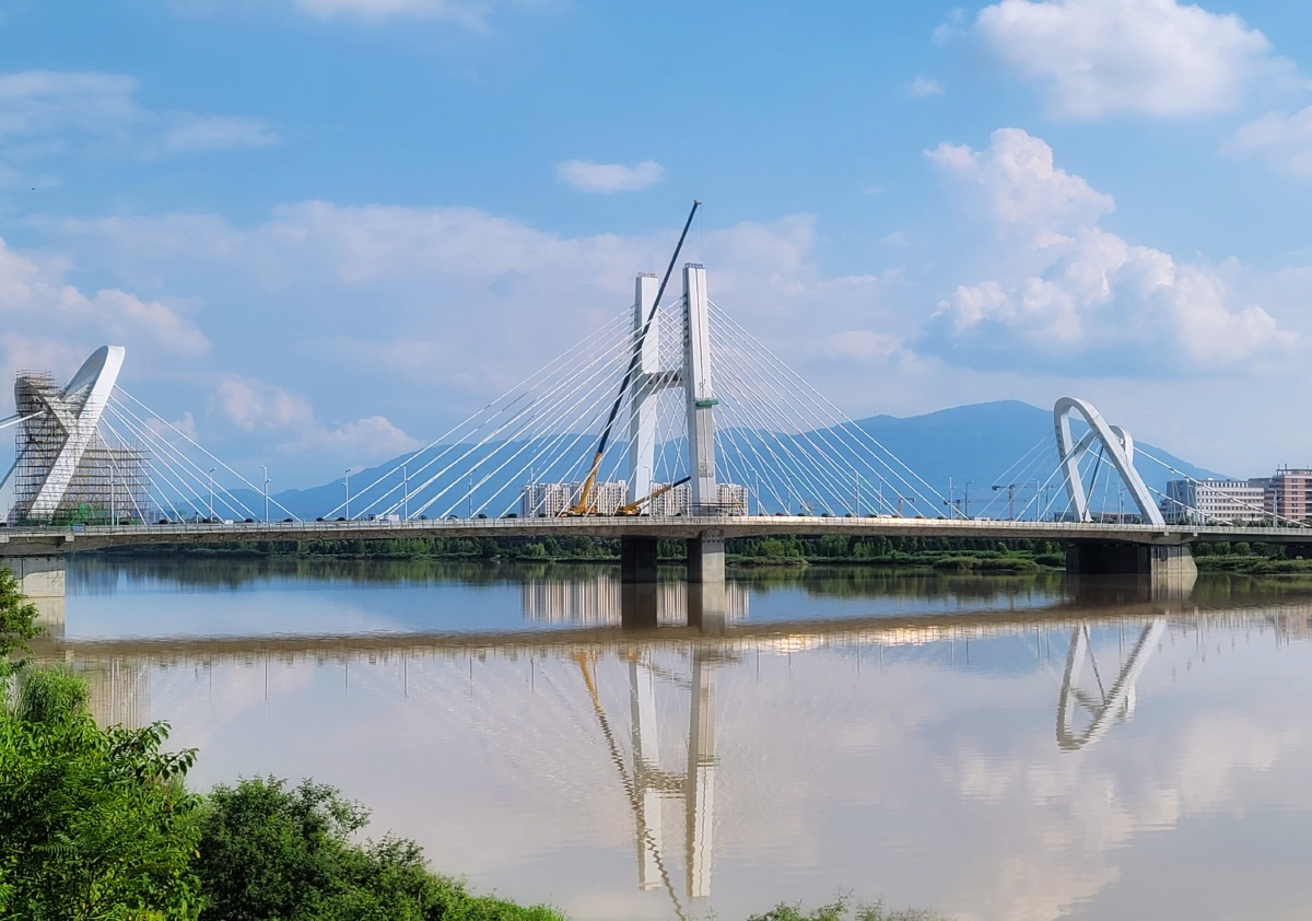 陕西汉中汉江三桥