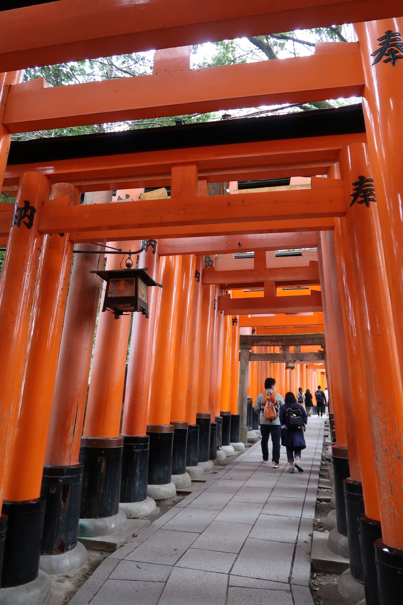 京都伏见稻荷大社之千本鸟居