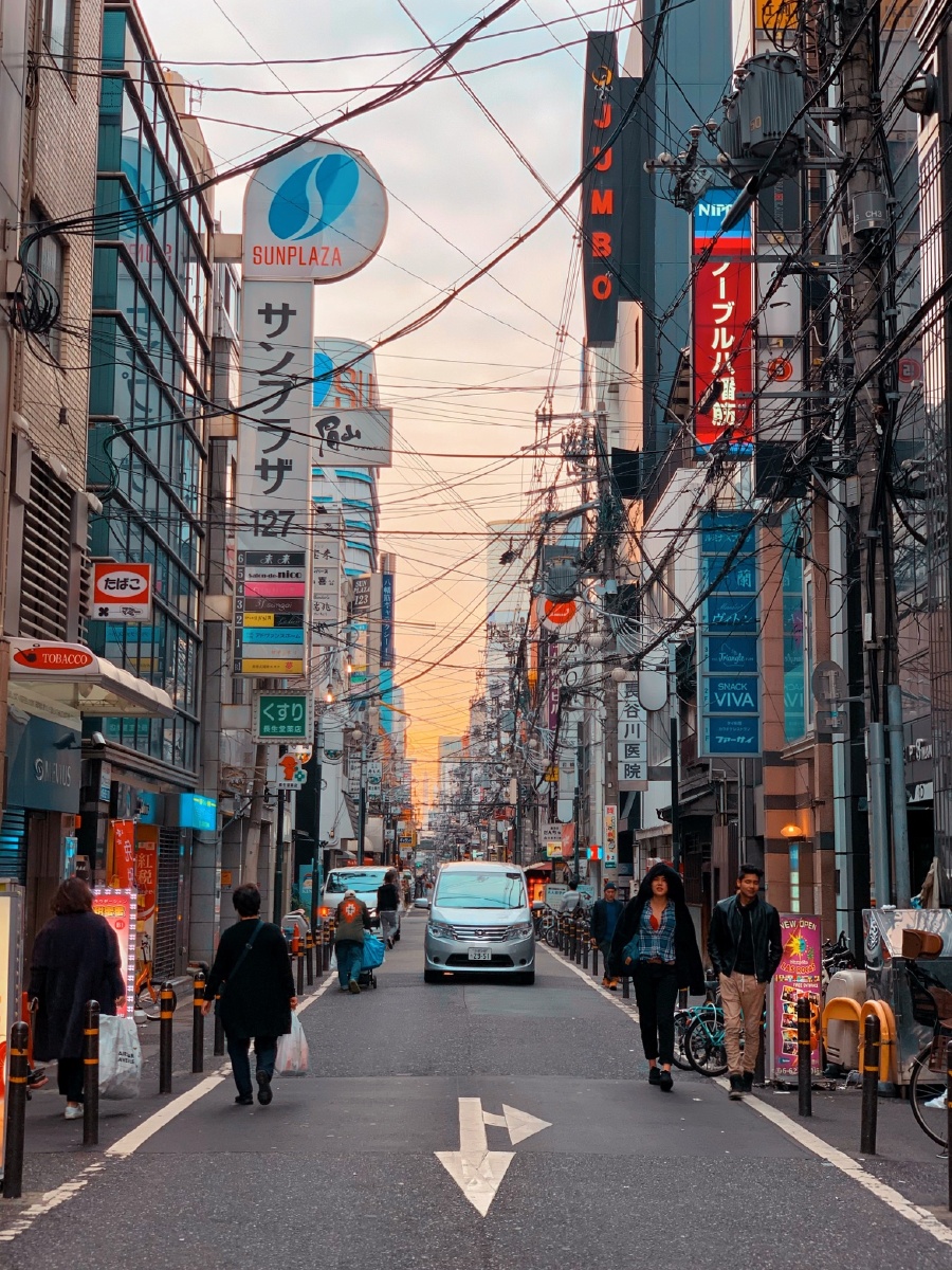 日本街头