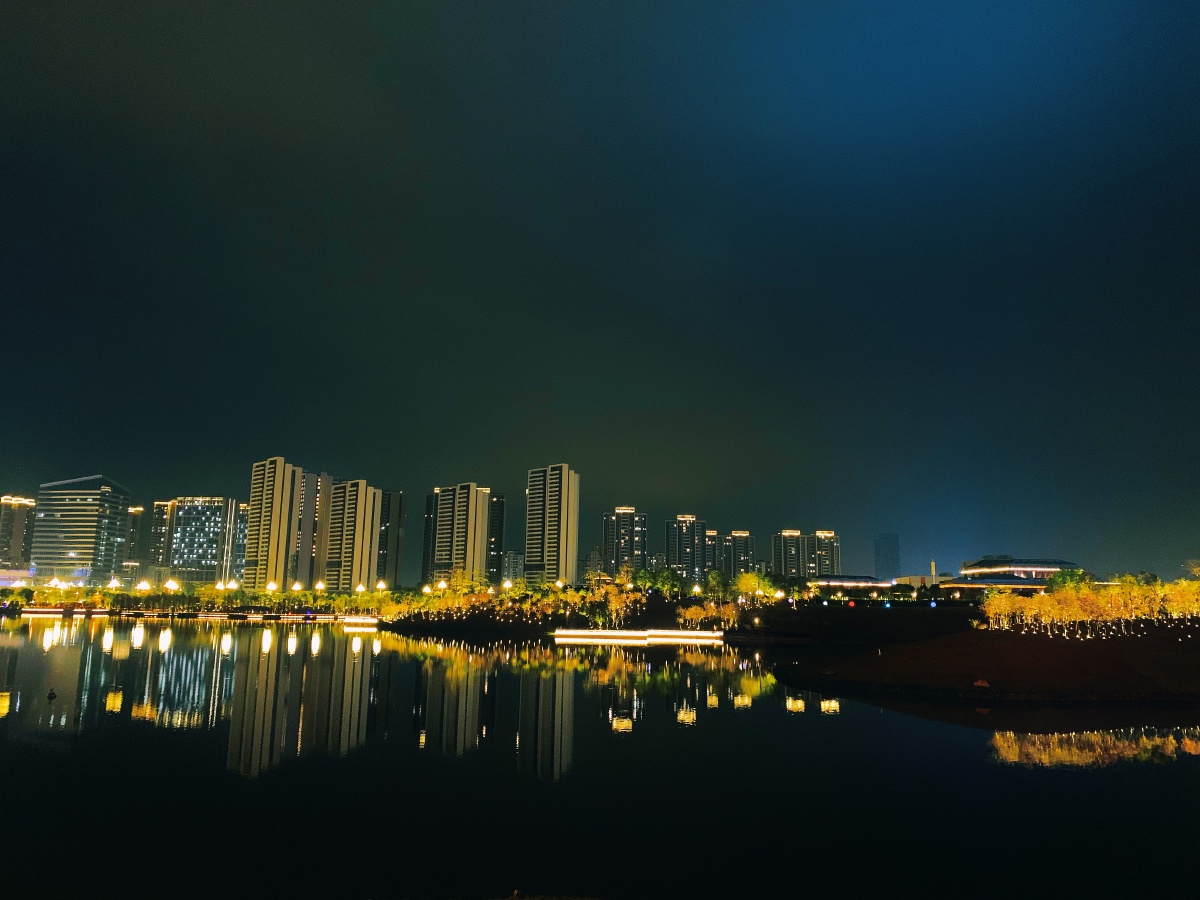 九龙湖夜景