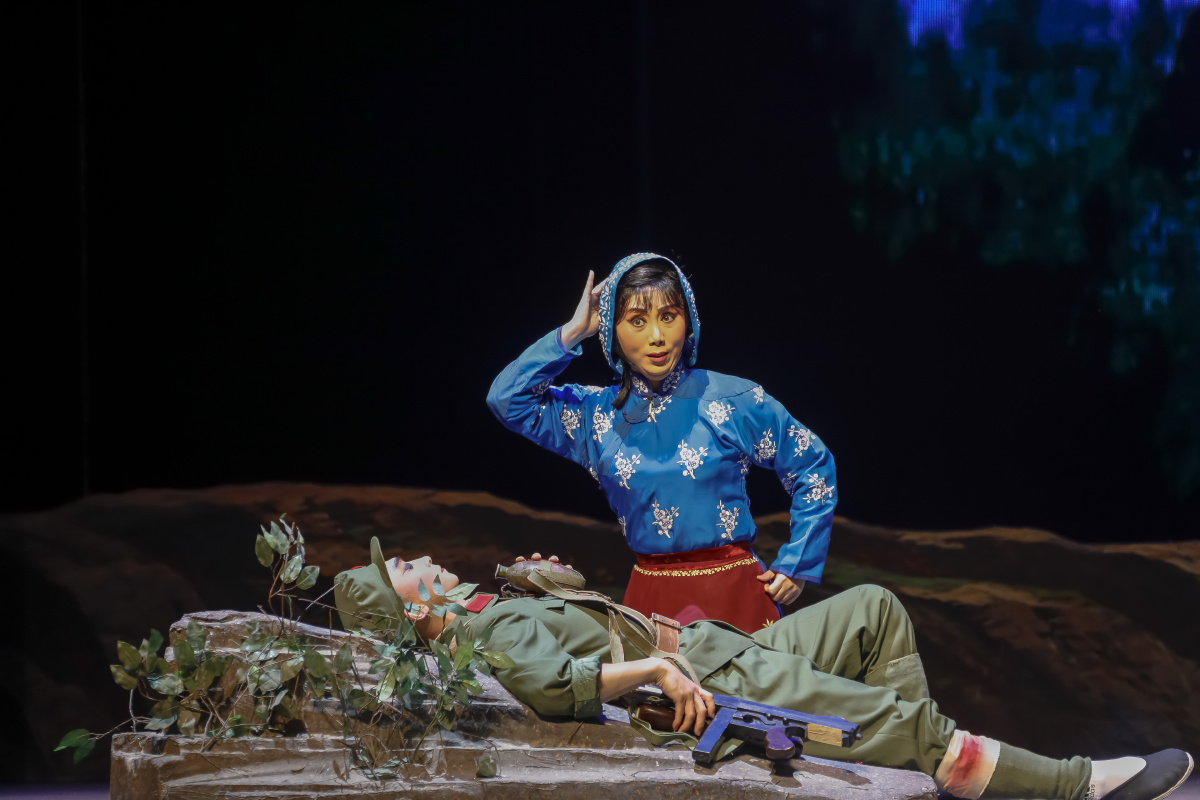 京剧《红嫂》剧照! - 沂蒙老杆翟小锋 - 图虫