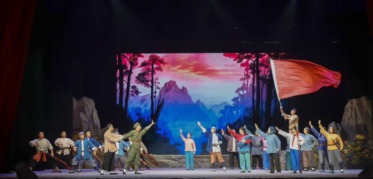 京剧《红嫂》剧照! - 沂蒙老杆翟小锋 - 图虫