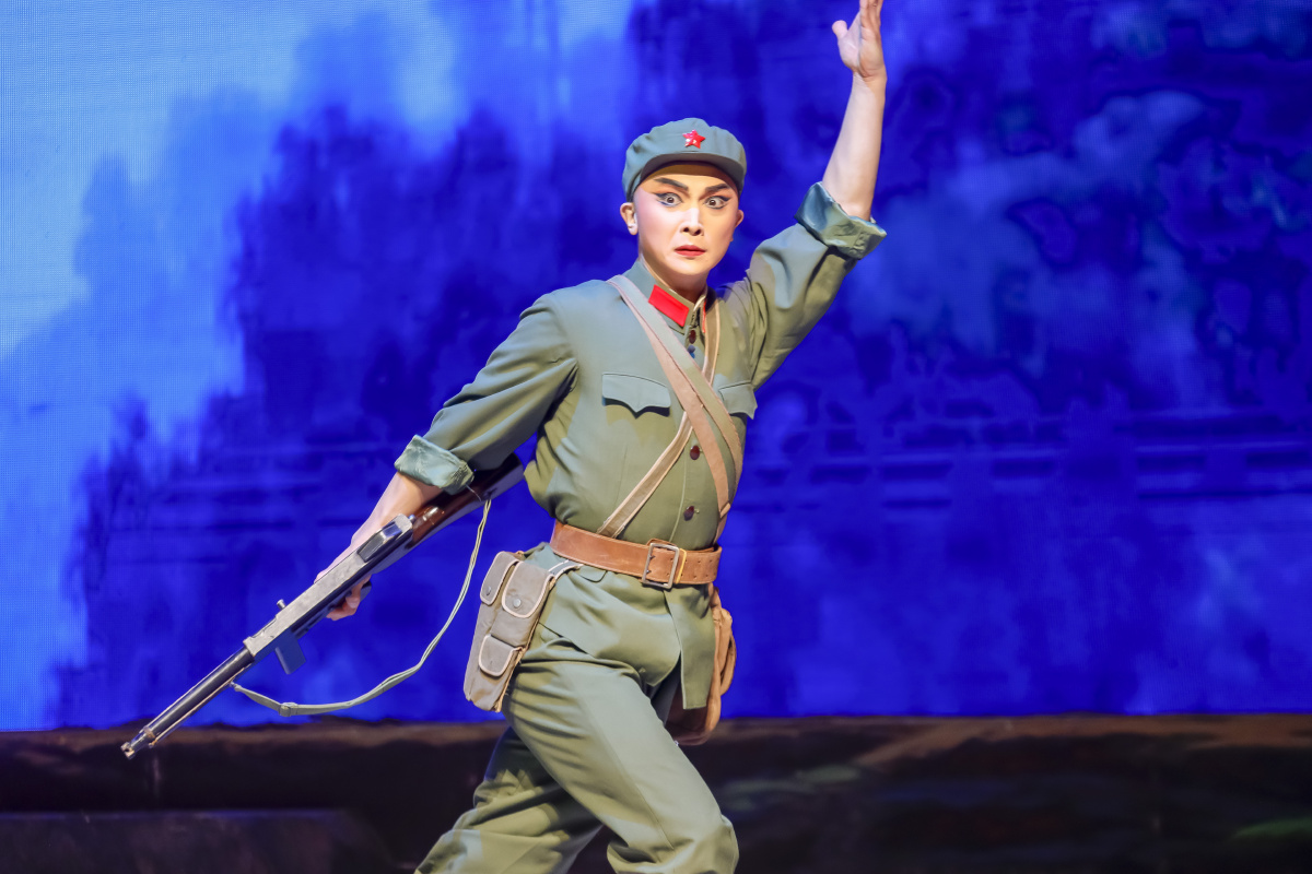 京剧《红嫂》剧照! - 沂蒙老杆翟小锋 - 图虫