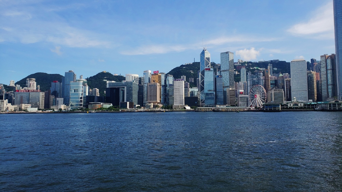 香港维多利亚港随拍
