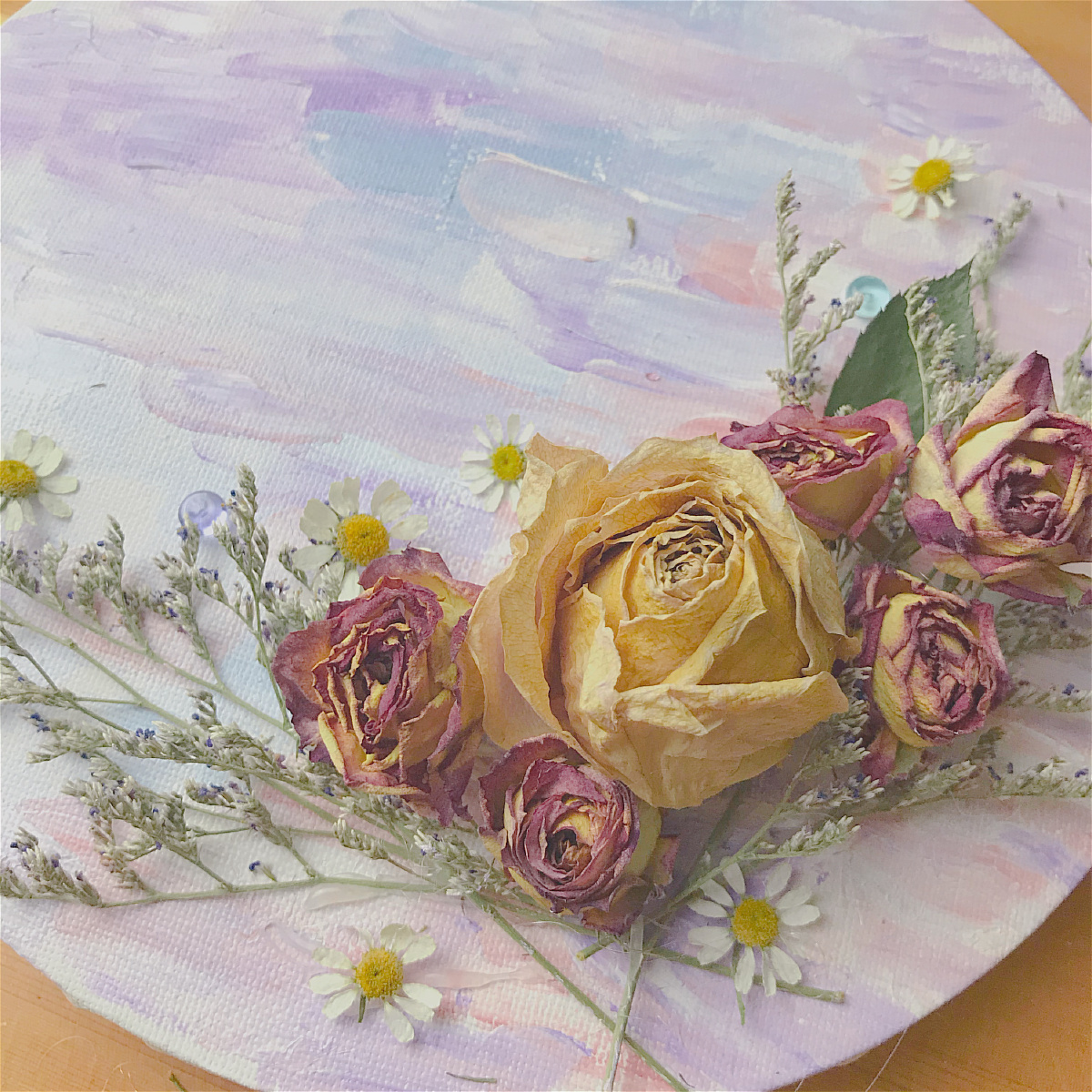 当干花遇到油画