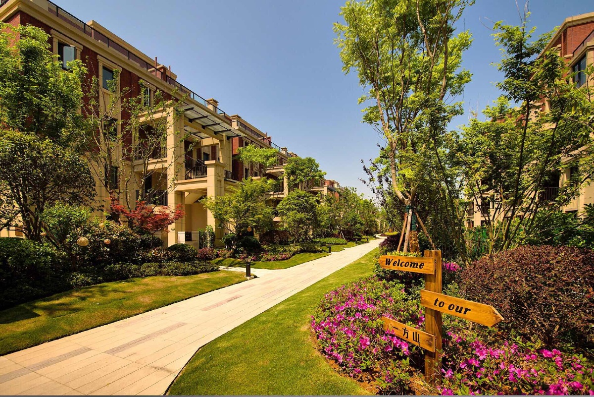 银城一方山的春天