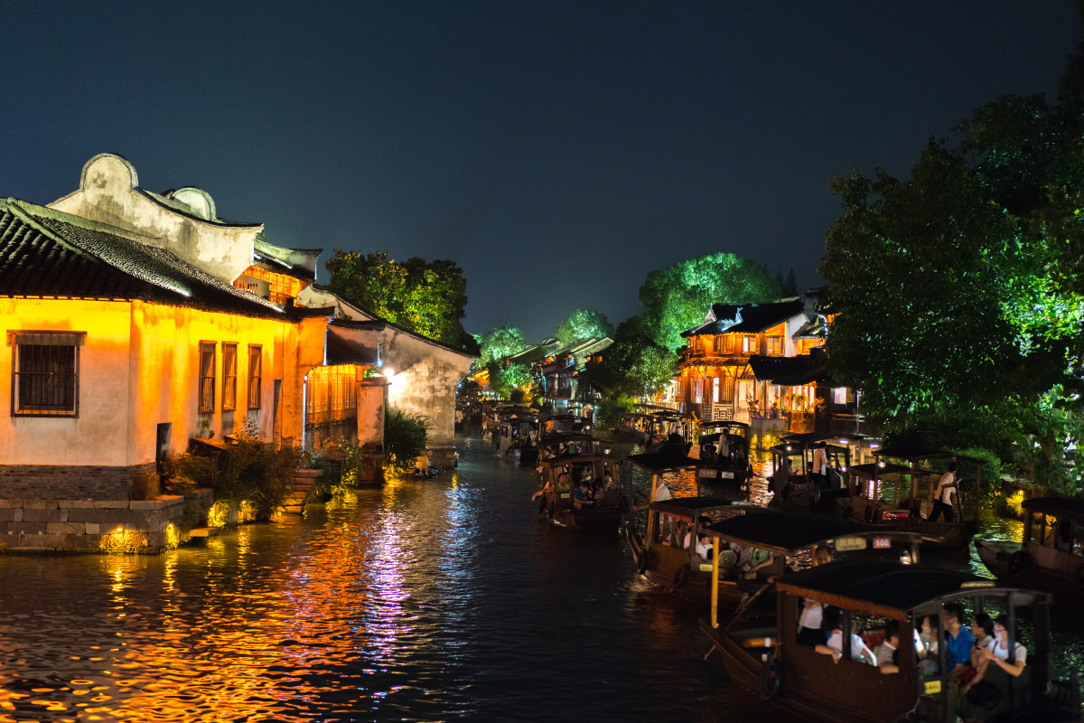 乌镇夜景
