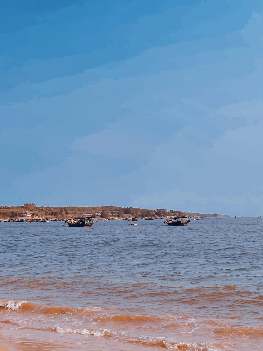 涛声徐徐而来故名徐闻位置广东省湛江市徐闻白沙湾