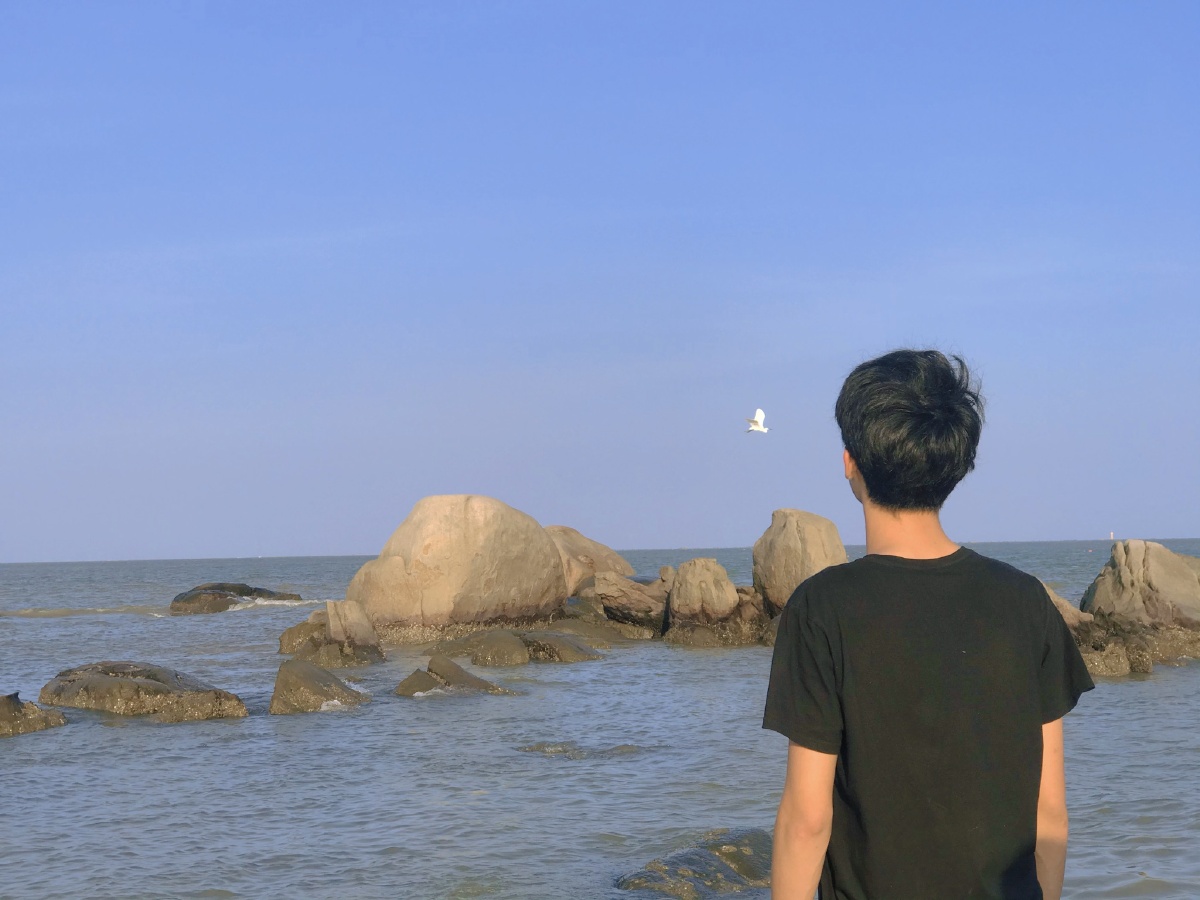 海很蓝!男青年必备头像