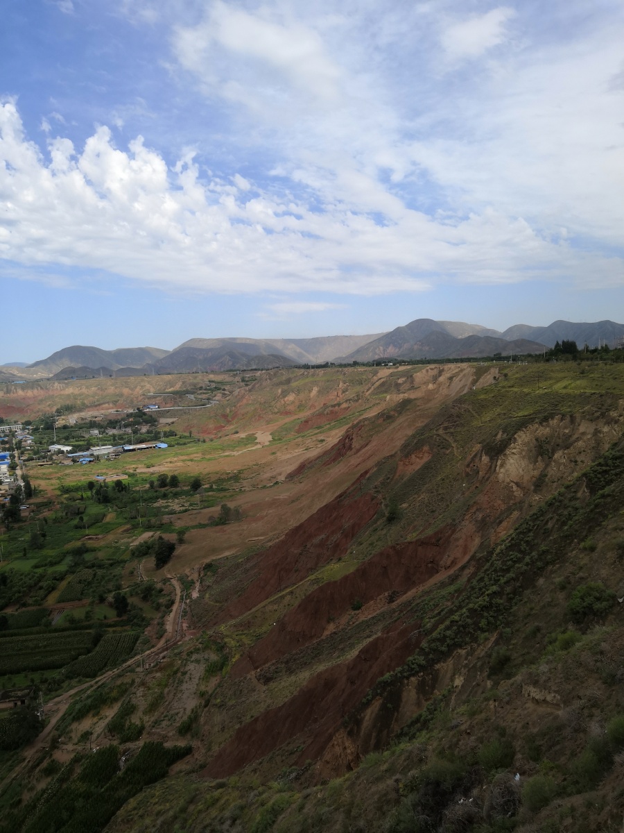 兰州黑方台滑坡群