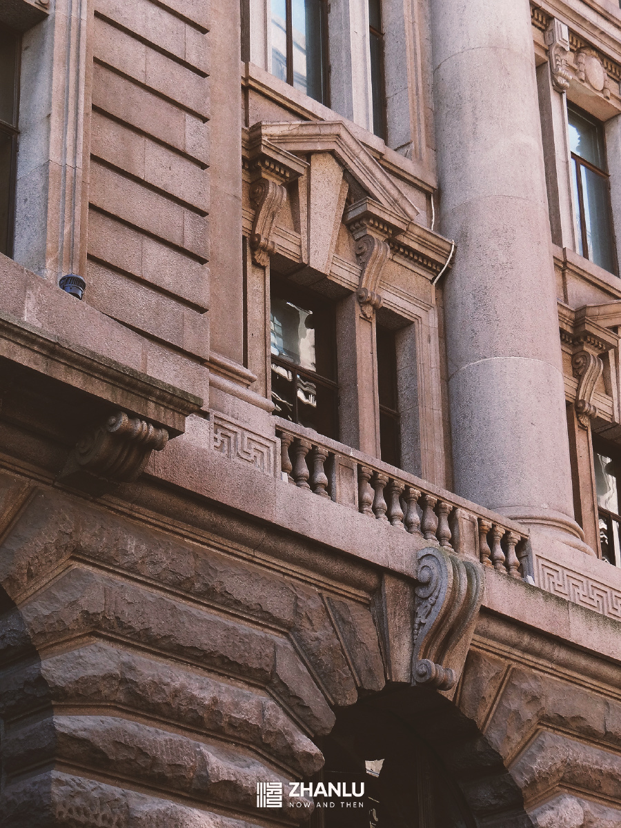【湛庐今昔】029,外滩27号(怡和洋行大楼)建于1922年,现代文艺复兴