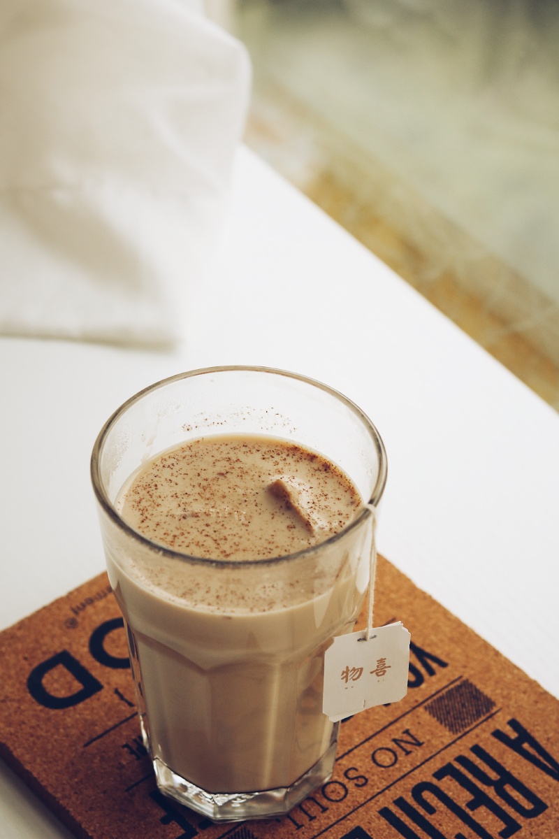 暖冬红糖姜味奶茶