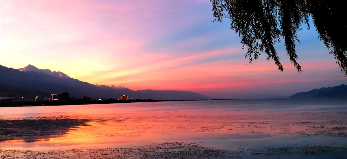 手机摄影#苍山洱海#最美夕阳 - 二井二井 - 图虫