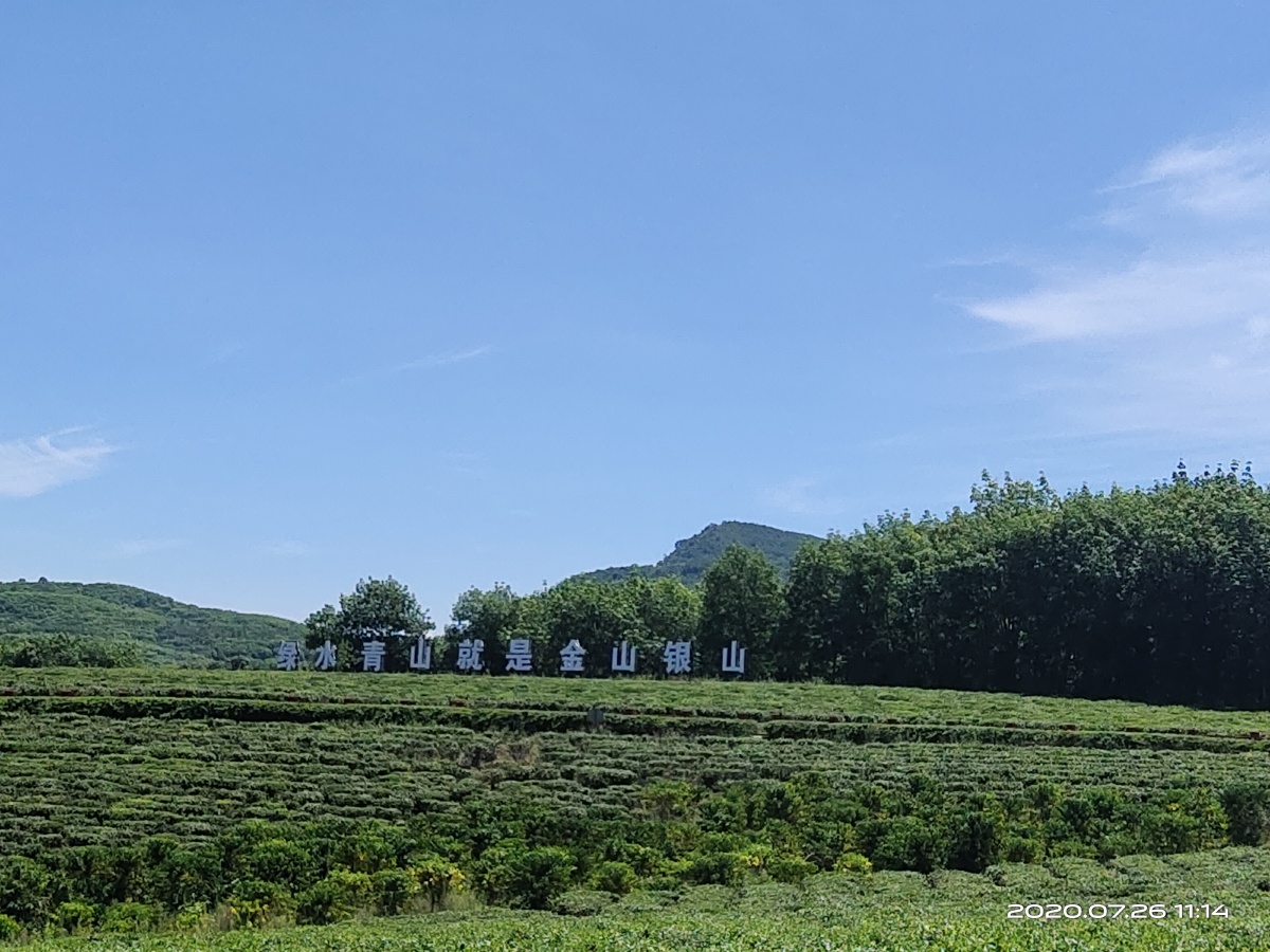 海南白沙茶园游最后一张名为美女峰