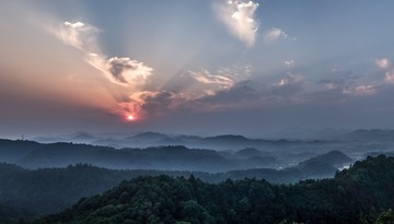 合成日出-2