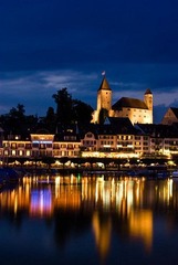 Rapperswil night scene