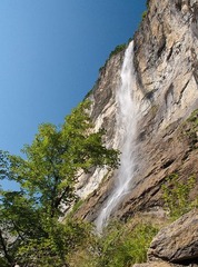 Waterfall in Lauterbrunnen