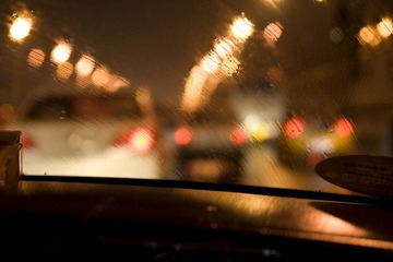 北京。雨