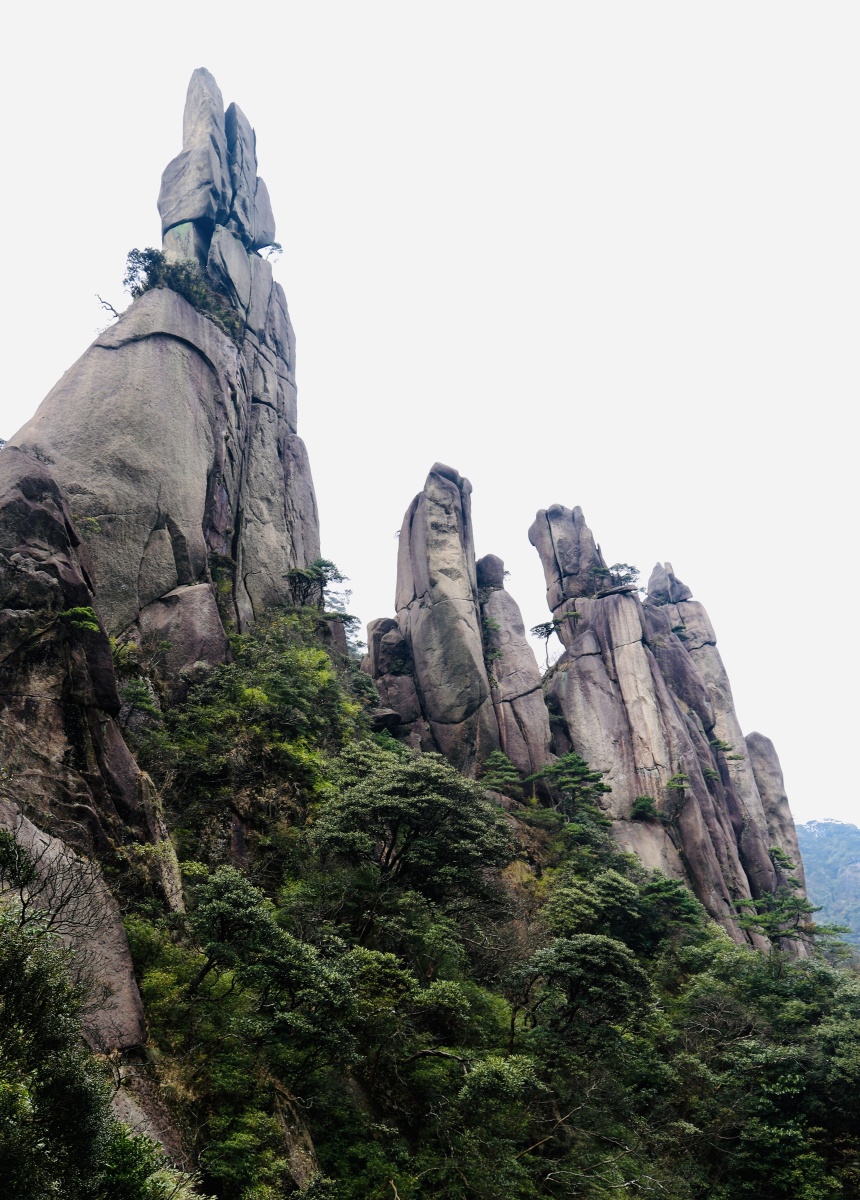 三清山三龙出海