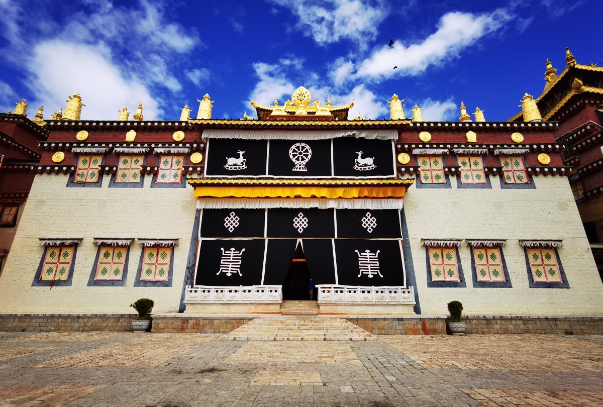 香格里拉噶丹61松赞林寺