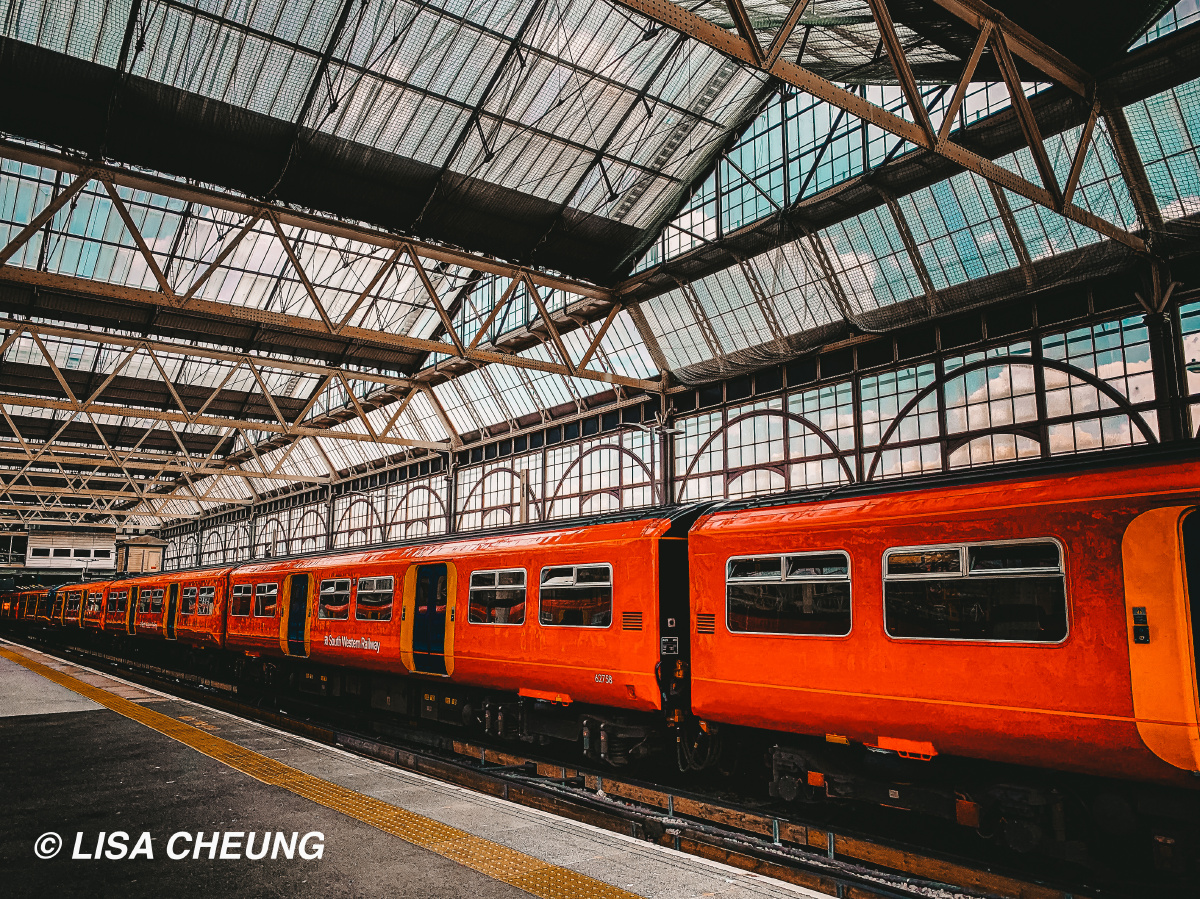 英国伦敦伊丽莎白火车站