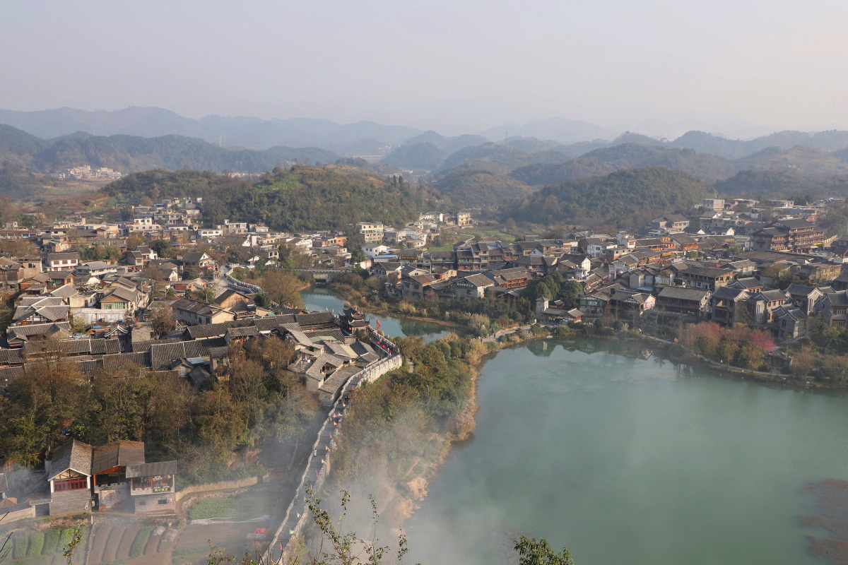 贵州三大古镇之一的青岩古镇