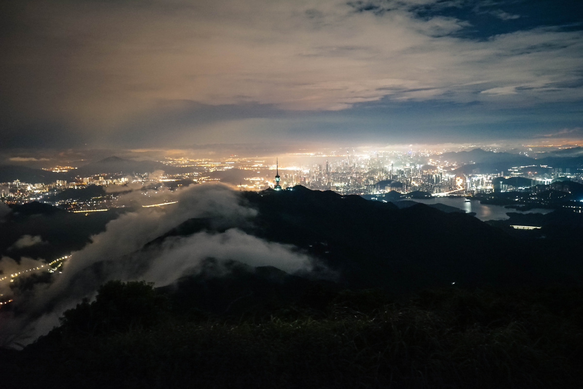 梧桐山夜景