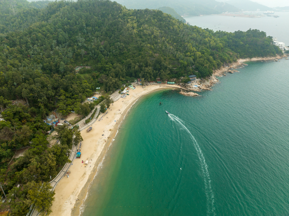 深圳大鹏沙鱼涌航拍
