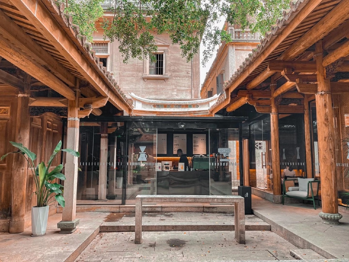 古建筑咖啡厅