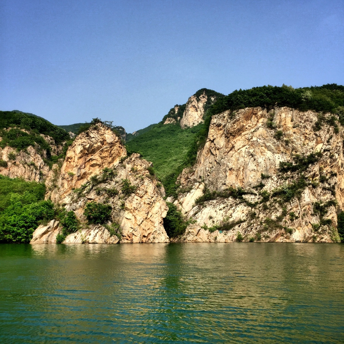 足迹辽宁庄河冰峪沟手机摄影