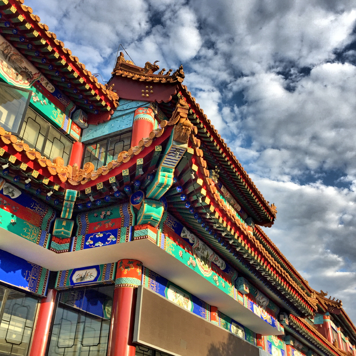 足迹北京温都水城手机摄影