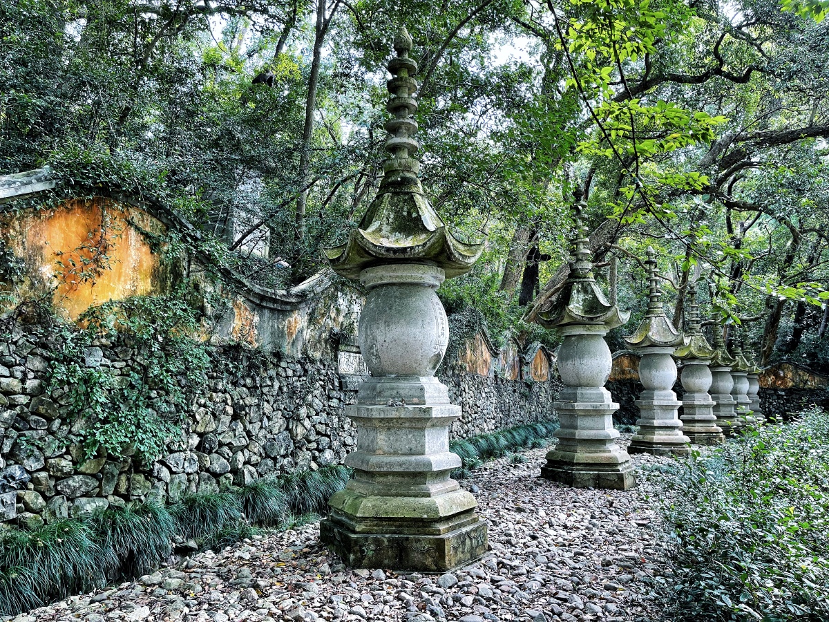 浙江台州天台县的国清寺果然名不虚传