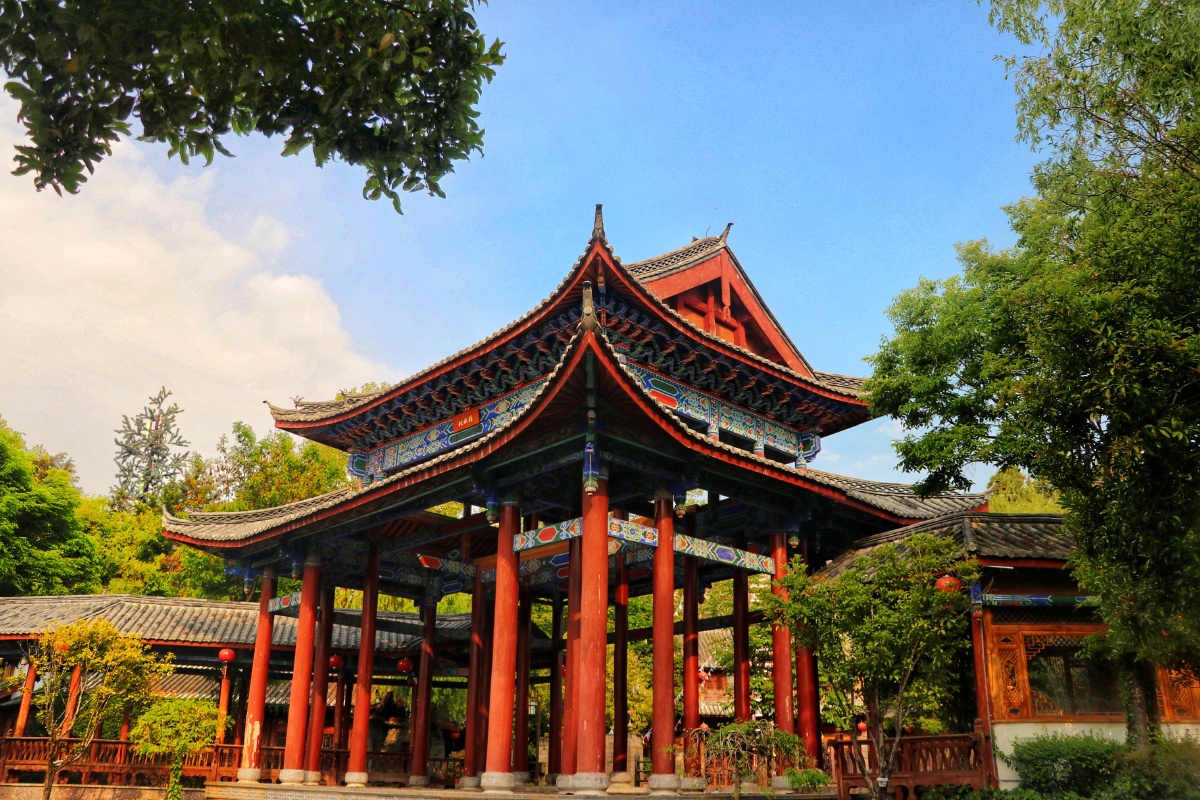 哈里谷一个特别适合拍古装的地儿