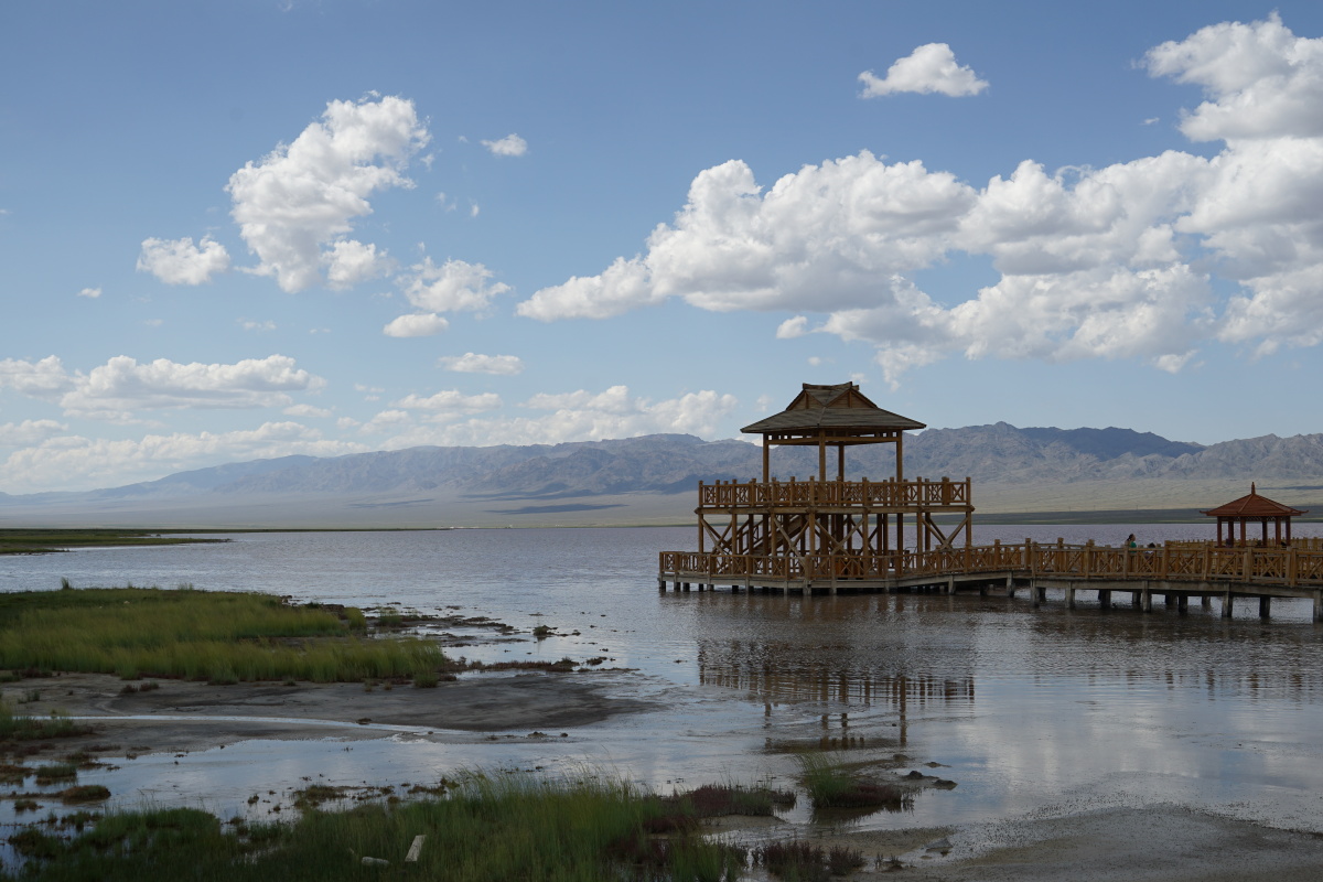 新疆伊吾县幻彩湖