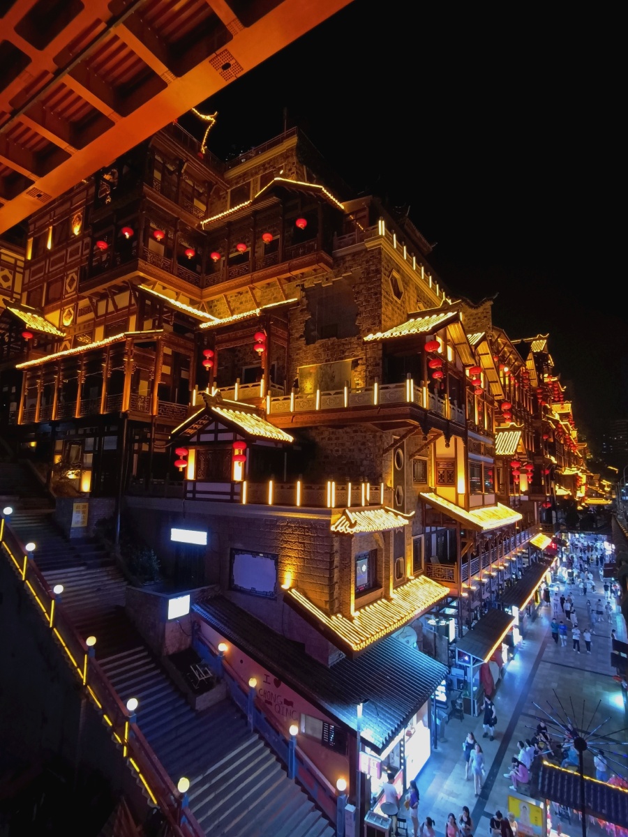 山城印象拍摄于重庆