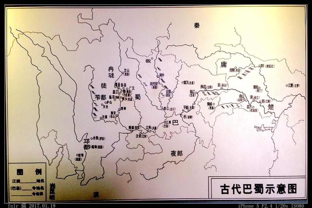 PDWC-45古代巴蜀示意图