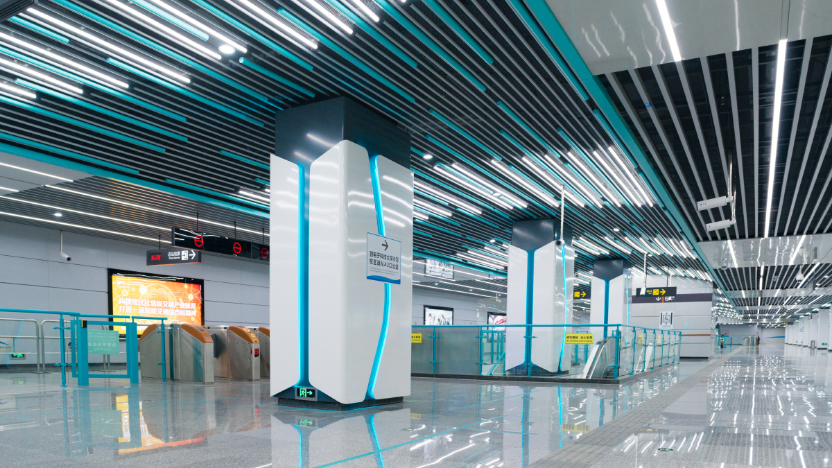 建设北路站-成都地铁6号线 - chenlw_96 - 图虫