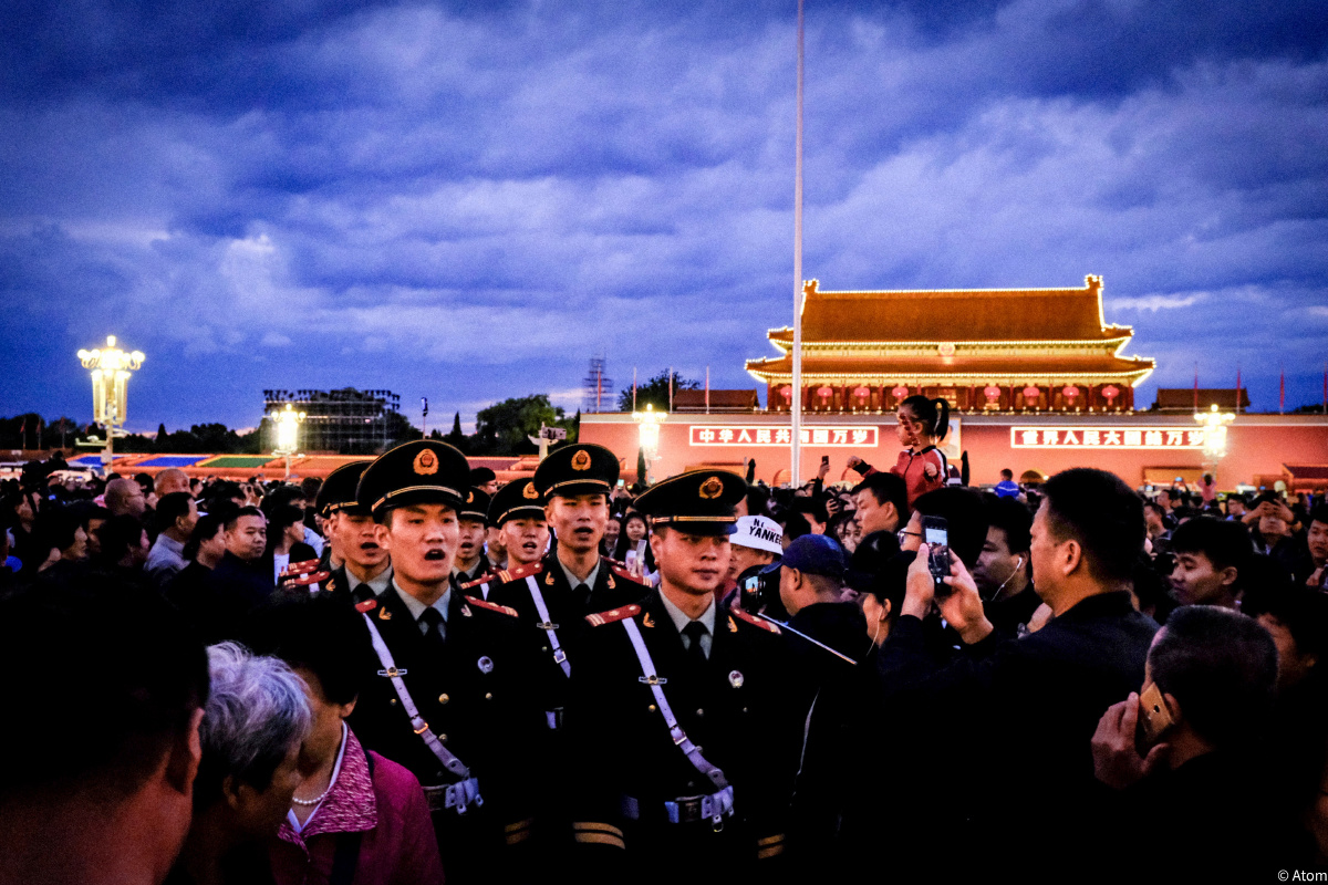 降旗仪式 - 学姐1121 - 图虫