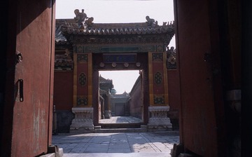 故宫早晨